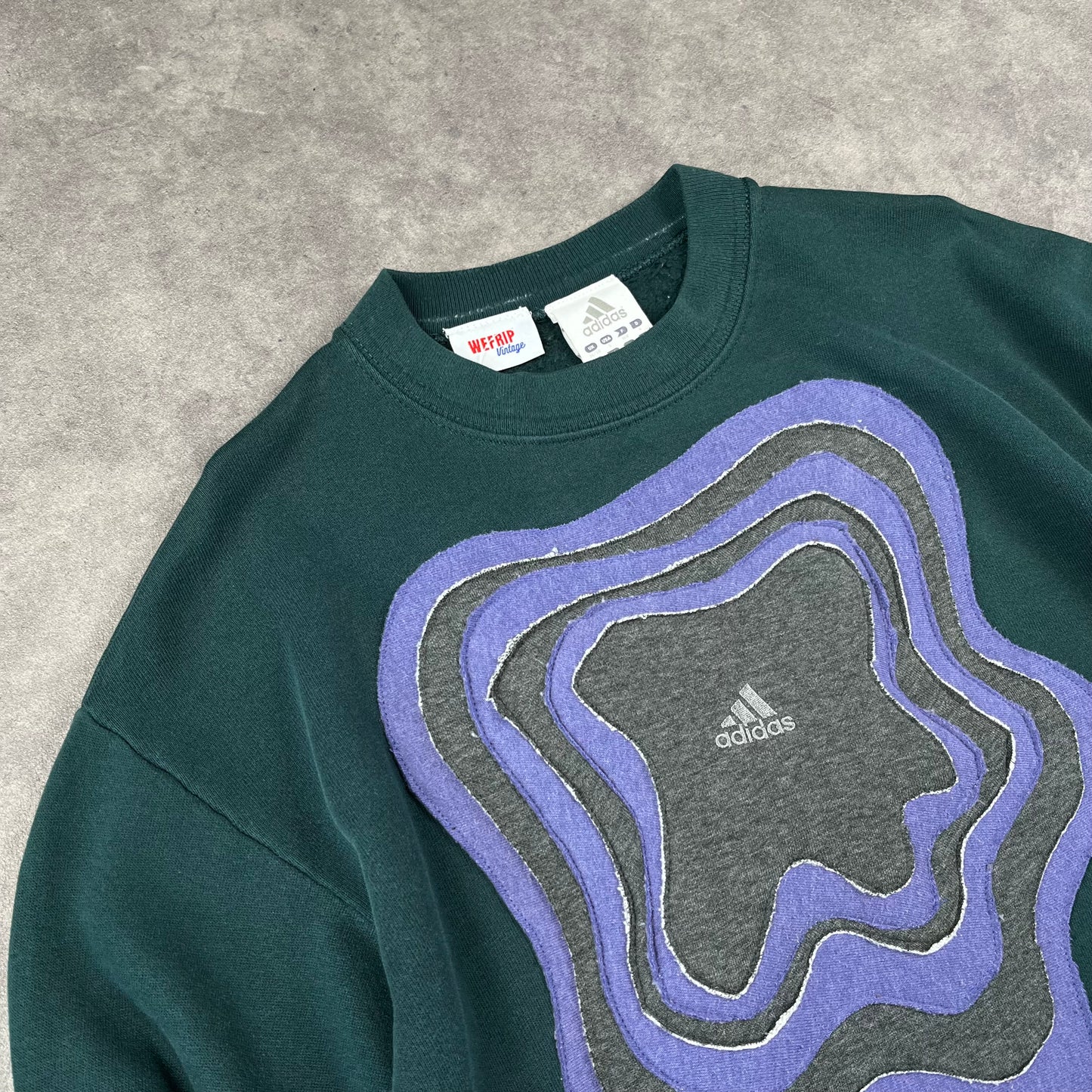Custom Reworked Adidas Sweat-shirt
