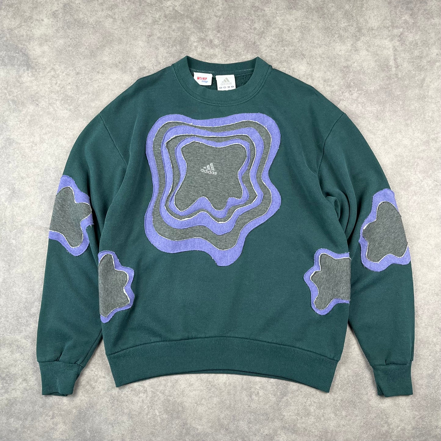 Custom Reworked Adidas Sweat-shirt