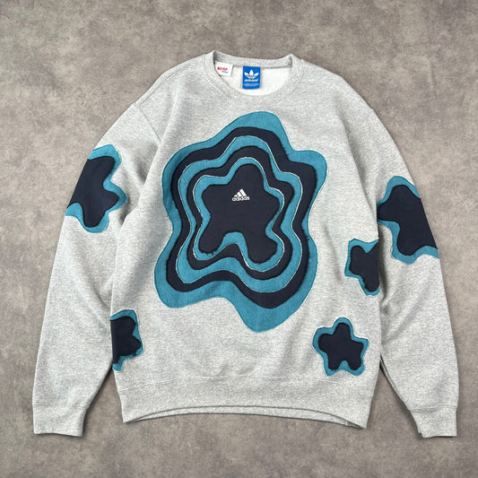 Custom Reworked Adidas Sweat-shirt