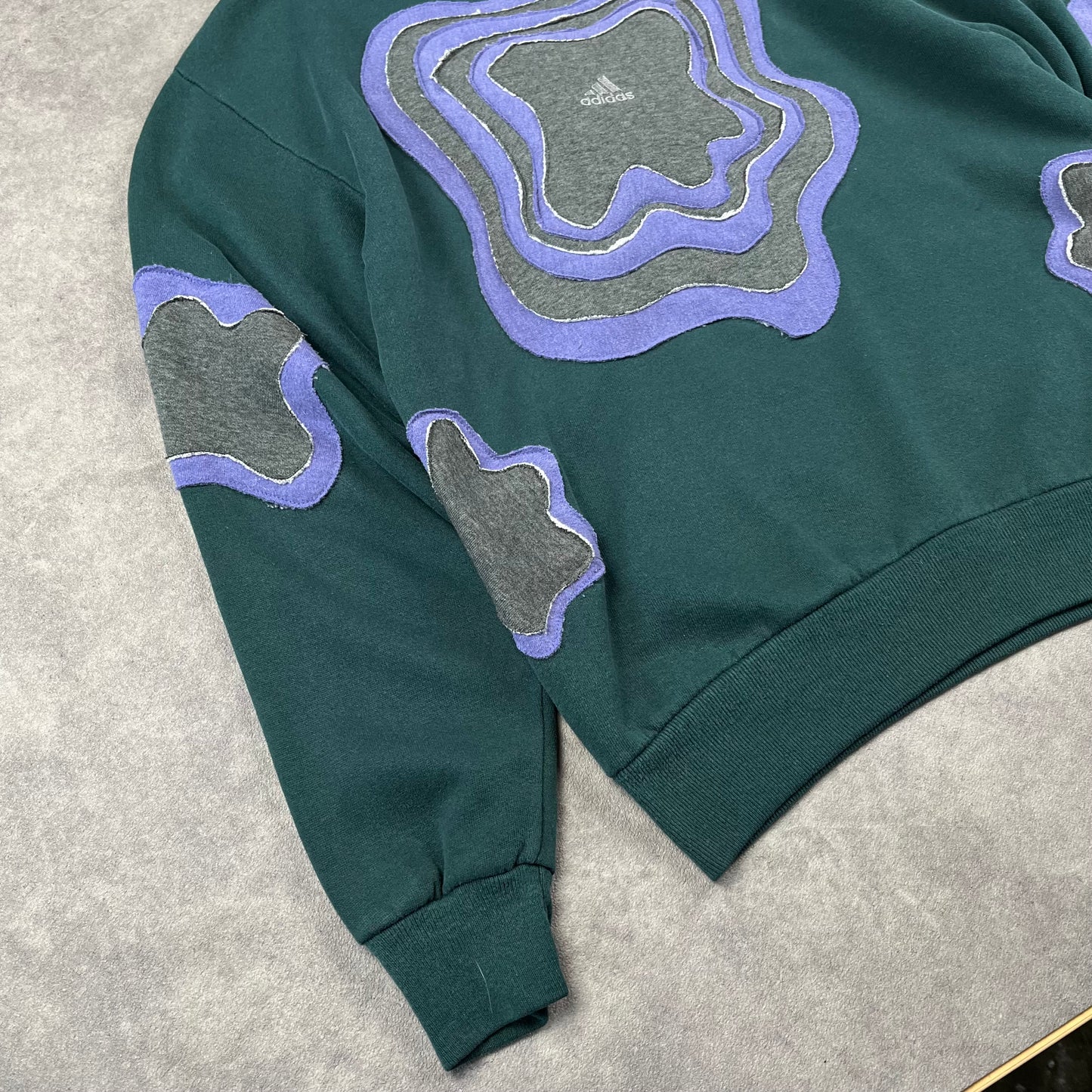 Custom Reworked Adidas Sweat-shirt