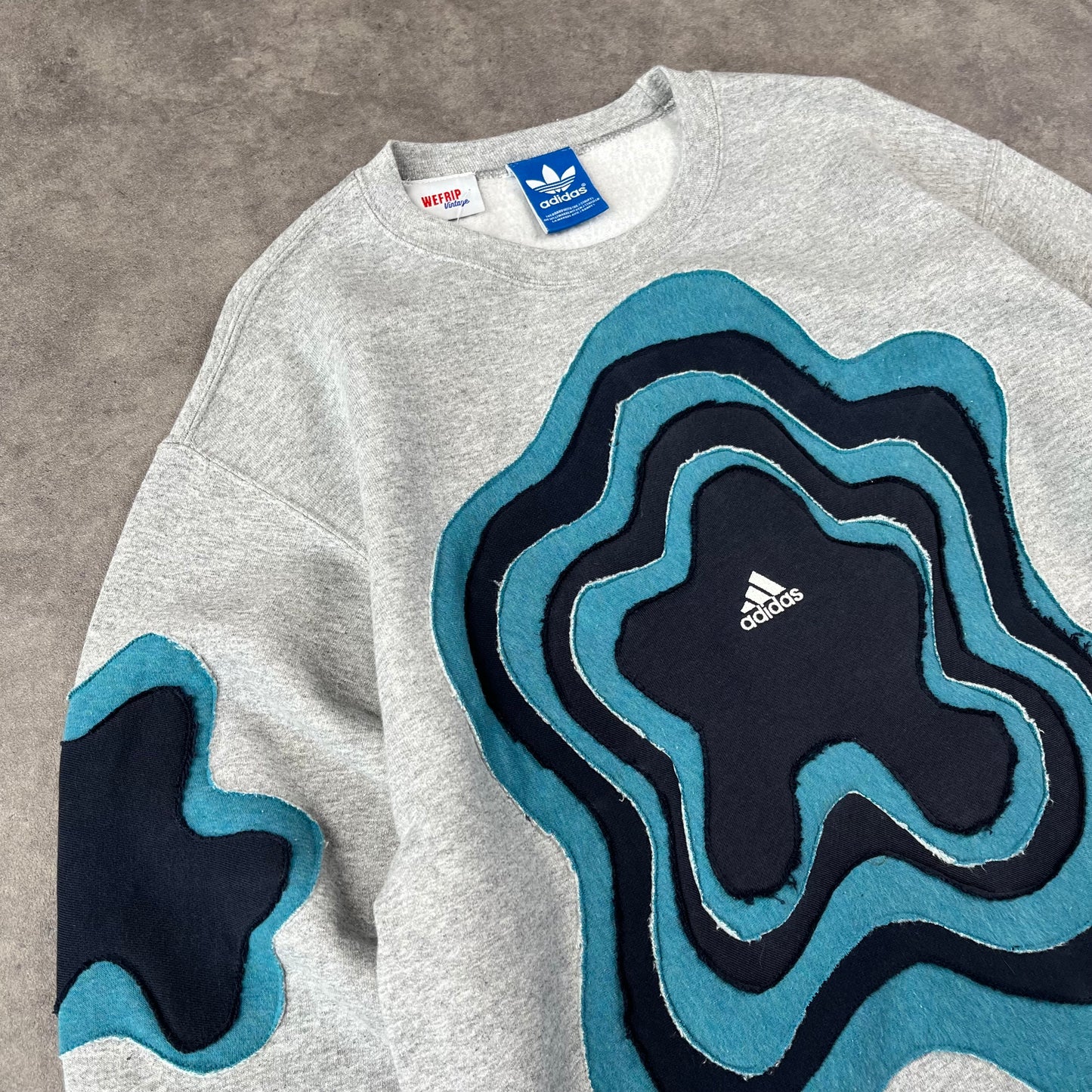 Custom Reworked Adidas Sweat-shirt