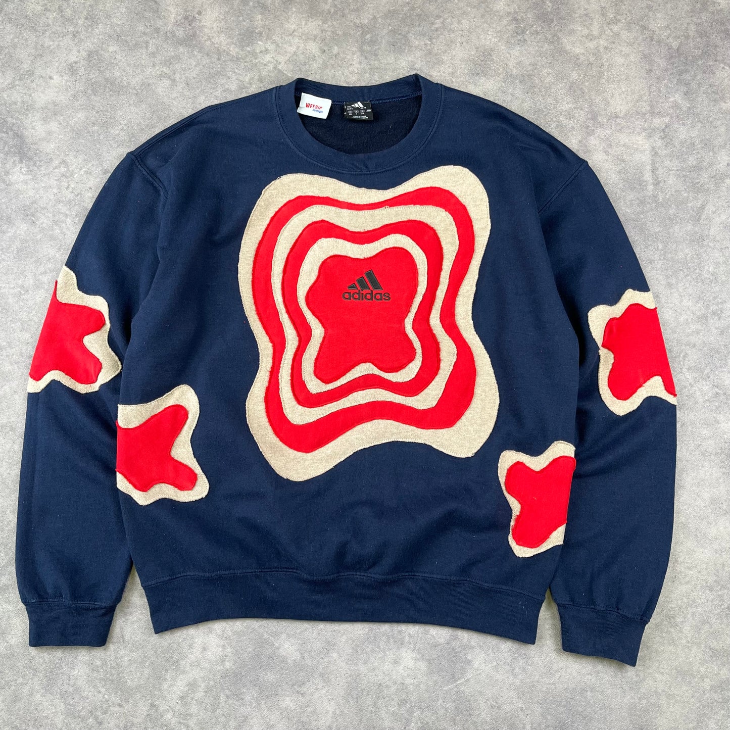 Custom Reworked Adidas Sweat-shirt