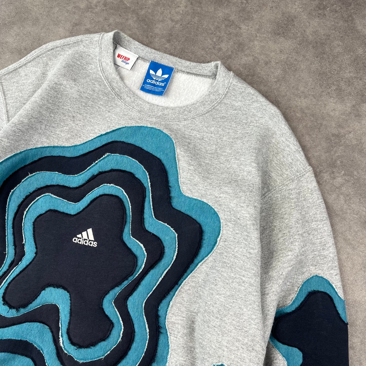 Custom Reworked Adidas Sweat-shirt