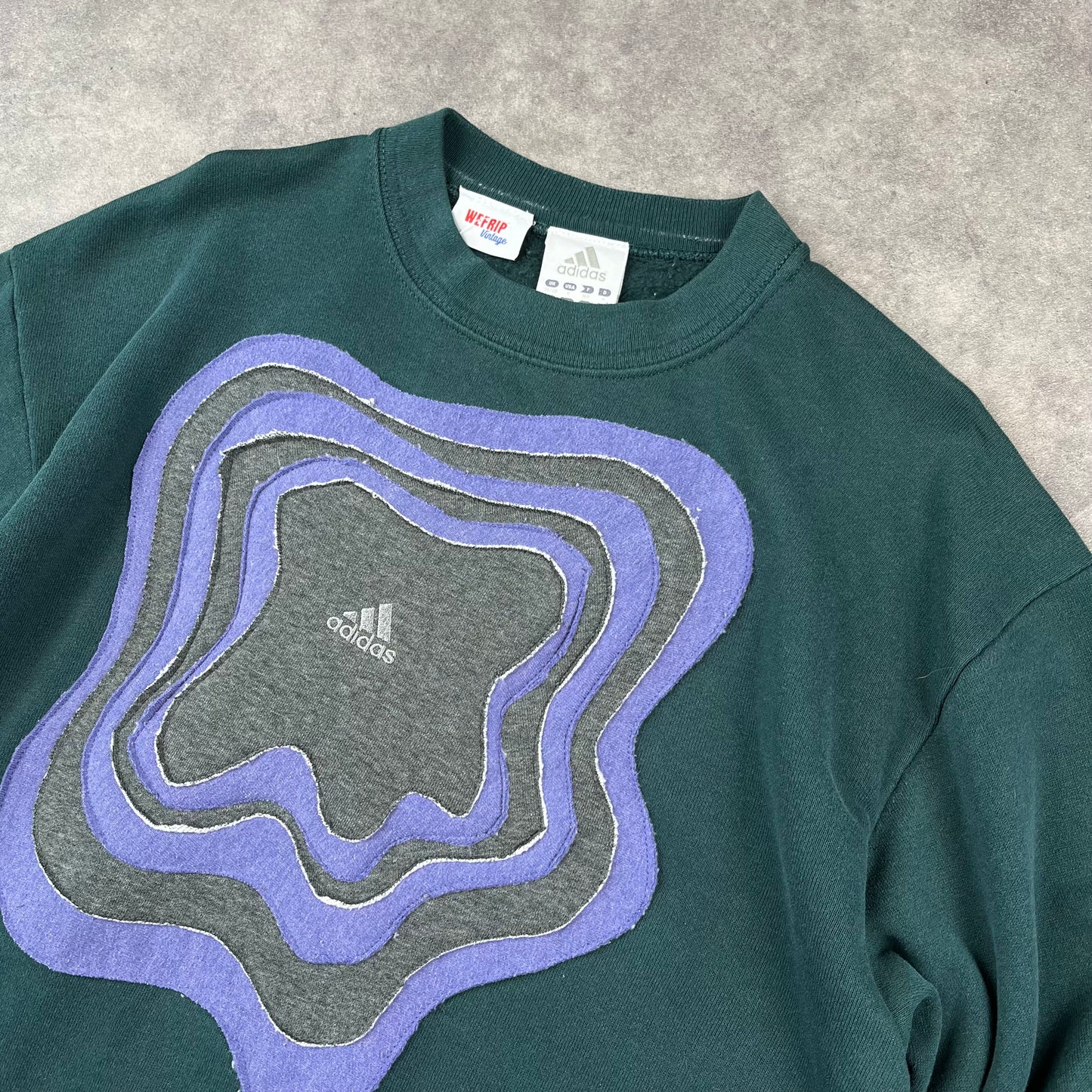 Custom Reworked Adidas Sweat-shirt