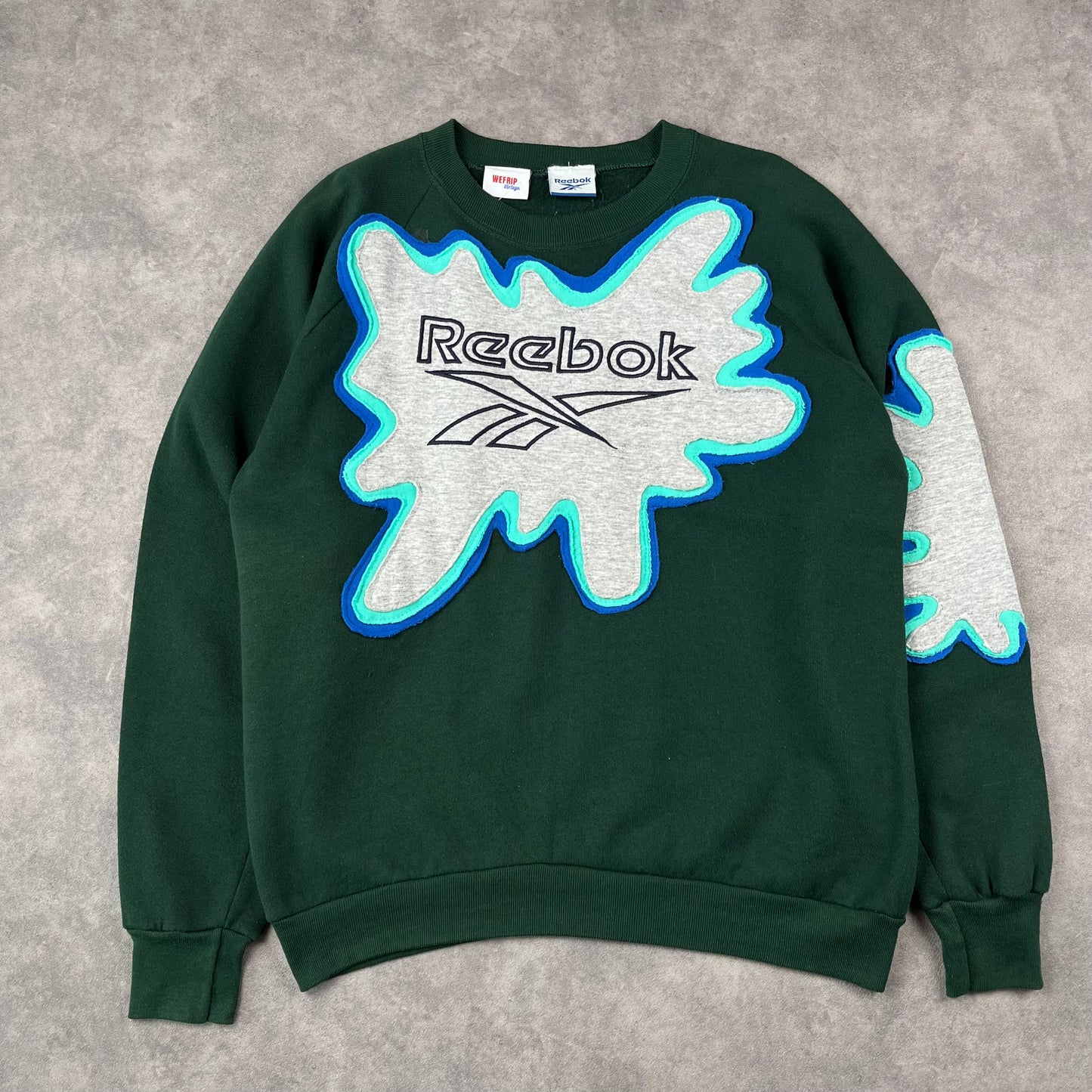 Custom Reworked Reebok Sweat-shirt