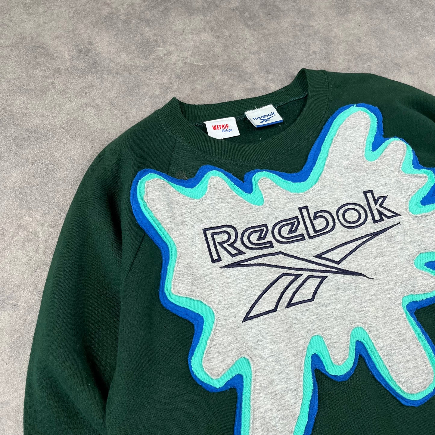 Custom Reworked Reebok Sweat-shirt