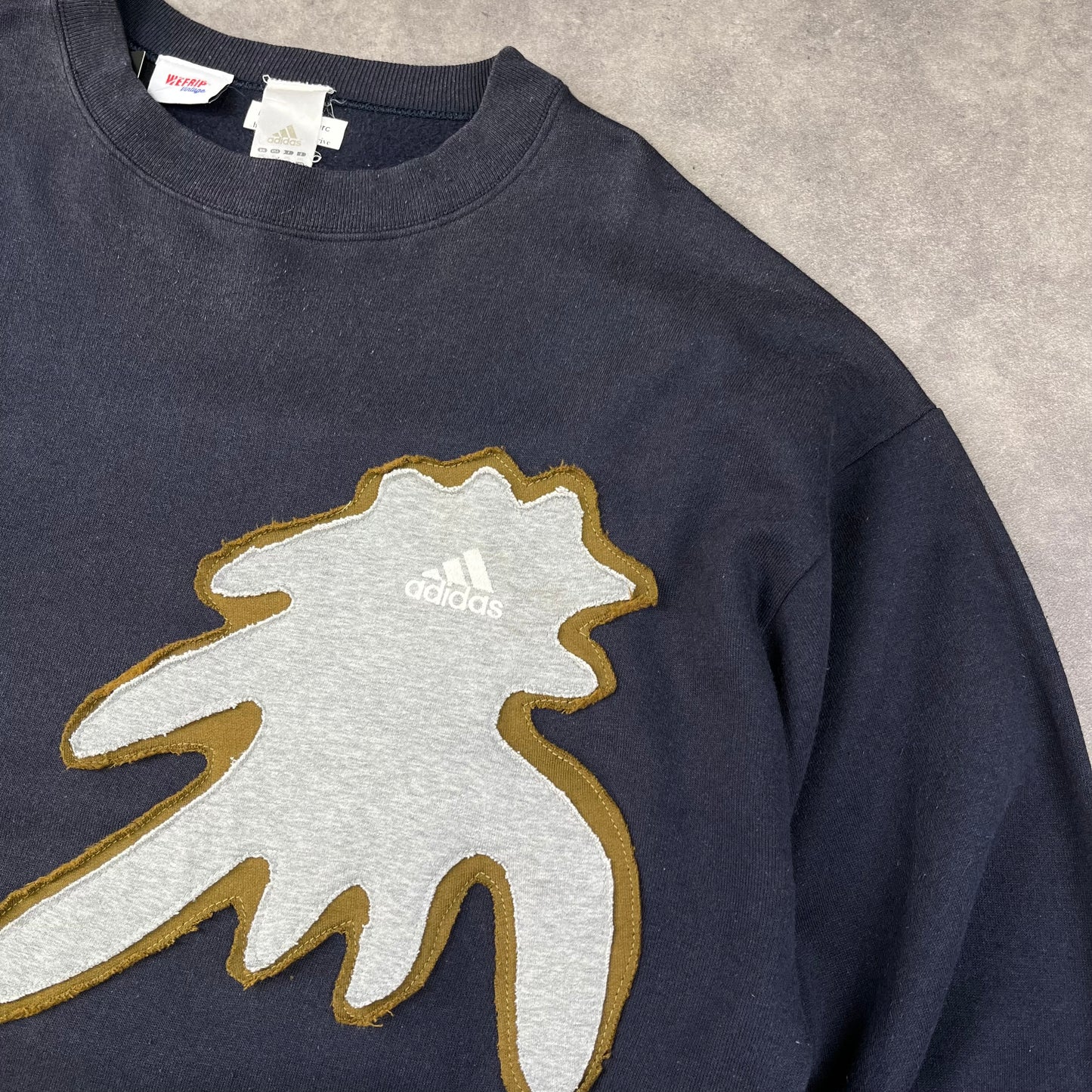 Custom Reworked Adidas Sweat-shirt