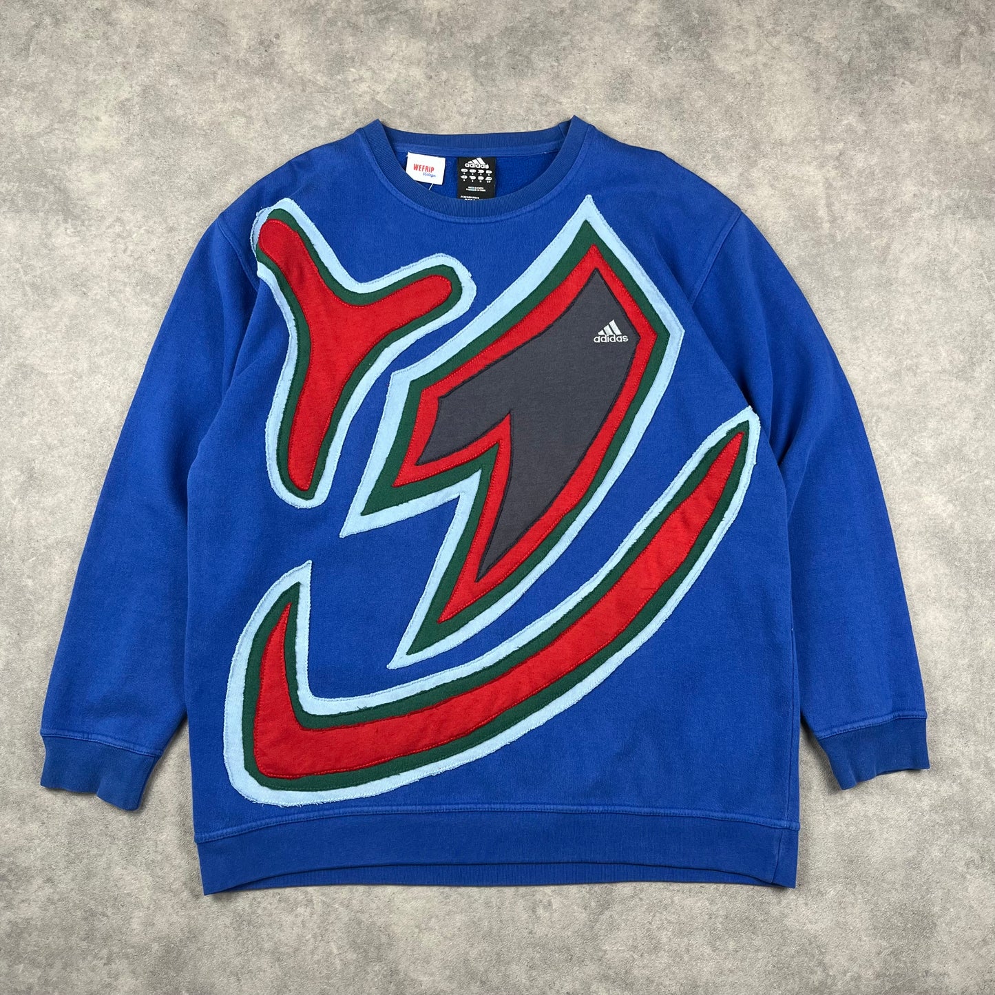 Custom Reworked Adidas Sweat-shirt