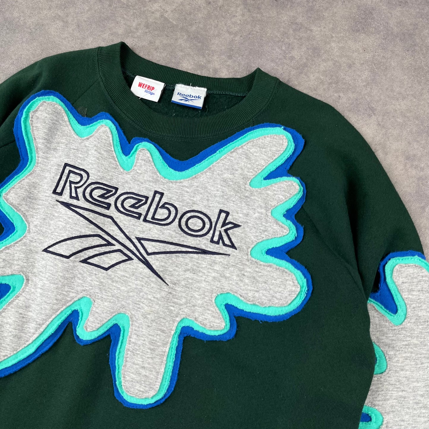 Custom Reworked Reebok Sweat-shirt