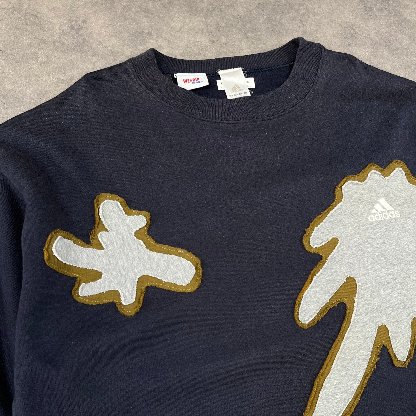 Custom Reworked Adidas Sweat-shirt