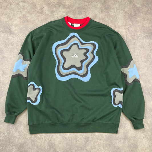 Custom Reworked Adidas Sweat-shirt