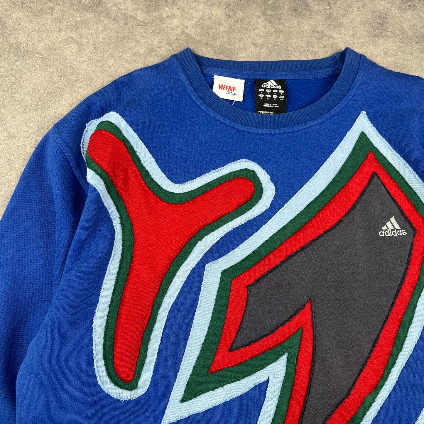 Custom Reworked Adidas Sweat-shirt